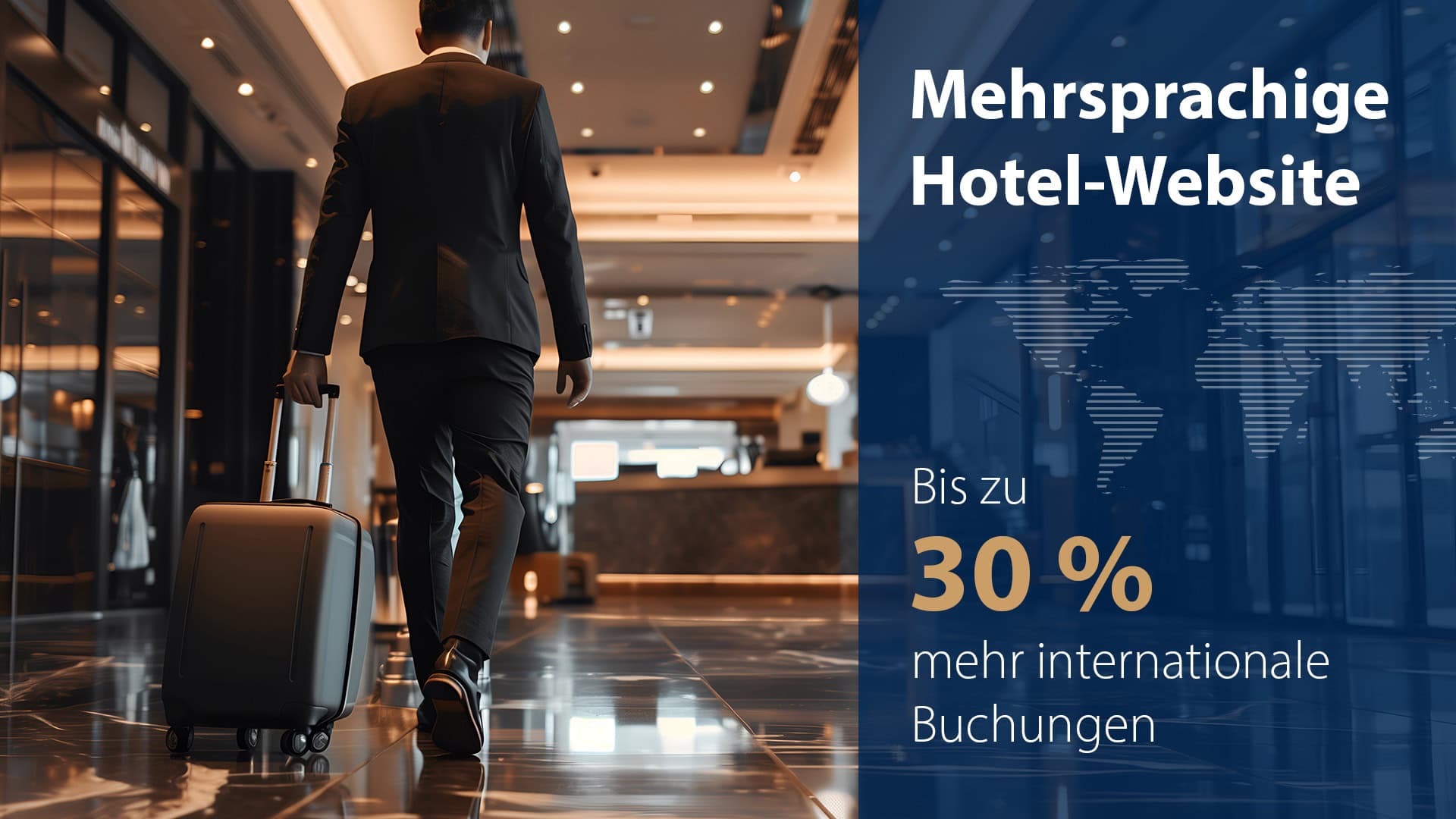 Mehrsprachige Hotel-Website – Bis zu 30 % mehr internationale Buchungen