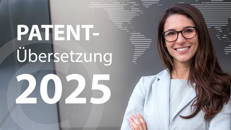 Patent&uuml;bersetzung 2025